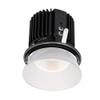 WAC Lighting R4RD2L-S840-WT Volta - 6.39" 36W 15 4000K 85CRI 1 LED Round Regressed Invisible Trim with Light Engine, White Finish with Textured Glass view 2