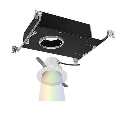 WAC Lighting R3ARDT-F827-WT Aether Round Trim with LED Light Engine Flood 40 Beam 2700K Warm White