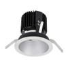 WAC Lighting R4RD2T-N835-HZWT Volta - 6.39" 36W 25 3500K 85CRI 1 LED Round Regressed Trim with Light Engine, Haze White Finish with Textured Glass view 2
