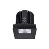 WAC Lighting R4SD1L-W840-BK Volta - 5.75" 36W 60 4000K 85CRI 1 LED Square Shallow Regressed Invisible Trim with Light Engine, Black Finish with Textured Glass view 3