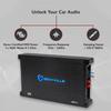 Rockville dB14 Mono Car Amplifier, 4000W, Class-D, Dyno-Certified, Subsonic Filter, EQ, Crossover, Bass Remote, Perfect for Subwoofers, and Car Audio view 2
