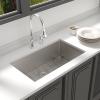 Lordear 32 Undermount Kitchen Sink SUS304 Stainless Steel 16 Gauge view 2