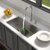 Lordear 32 Undermount Kitchen Sink SUS304 Stainless Steel 16 Gauge view 3