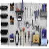 Wall Control 30-WRK-800GB Master Workbench Metal Pegboard Tool Organizer,Gray/Black view 1