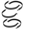 uxcell 5pcs 90mm Dia EPDM Rubber Lined P Clips Pipe Clamps Holder view 1