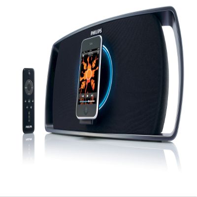Philips Revolution Motorized Portable Speaker Dock for iPhone/iPod