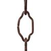 RCH Hardware CH-S57-30-AC Steel Chandelier Chain, Antique Copper (1 Foot) view 1