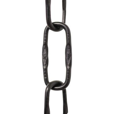 RCH Hardware CH-S58-20-BLK Steel Chandelier Chain 14 Gauge, Black (1 Foot)