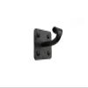 Bushere and Son Rustic Farmhouse Wrought Iron Hook BHH10 (Black) view 1
