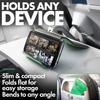 Flight Flap Airplane Phone Holder, Flexible Cell Phone Holder, Folding Cellphone Stand for Desk, Bed, Office, Treadmill - Airplane Gadgets for Long Travel Accessories - Plane Essentials (Green) view 4