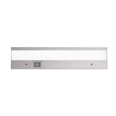 WAC Lighting BA-ACLED12-27/30AL Duo ACLED Dual Color Option Bar in Brushed Aluminum Finish; 2700K and 3000K, 12 Inches