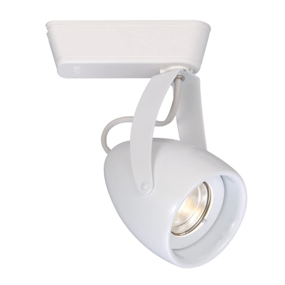 WAC Lighting H-LED820F-40-WT Impulse H Series LED820 LED Low Voltage Track Head Finish 4000K, Flood Beam, White