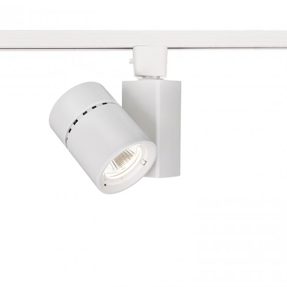WAC Lighting J-1023F-835-WT Exterminator II J Series LED1023 LED Energy Star Track Head Finish 3500K, Flood Beam, White