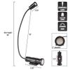 Stalwart CREE LED Work Light - 550 Lumen, Black view 2