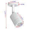 LUMINTURS 5W LED Wall Sconces/Ceiling Picture Spot Lamp Fixture Light Pur... view 2
