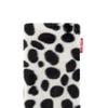 fitBAG Bonga Dalmatian Custom Tailored Sleeve for Huawei Nova 2 Plus | Made in Germany | Fine Imitation Fur Pouch case Cover with Microfibre Lining for Display Cleaning view 4