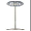 Lite Source Floor LAMP, SS W/Grey Pleated Shade, E27 Type A 100W LS-8875SS/GREY, Silver, 69.50x9.00x9.00 view 2