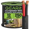 GEARit Outdoor Speaker Wire CL3 Rated, 12 Gauge Speaker Wire, Speaker Cable 250 ft for Outdoor Speakers, Patio, Garden, Backyard Audio, Direct Burial in Ground/in Wall, OFC (Black, 2-Conductors) view 1