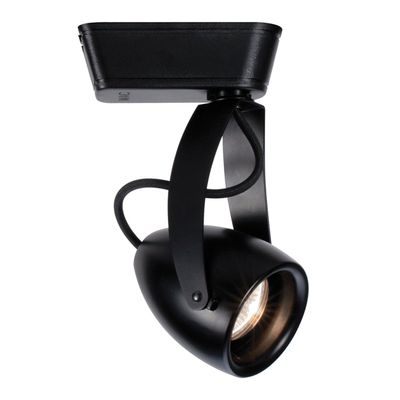 WAC Lighting L 930-BK Impulse L Series LED810 LED Low Voltage Track Head Finish 90+CRI and 3000K, Spot Beam, Black