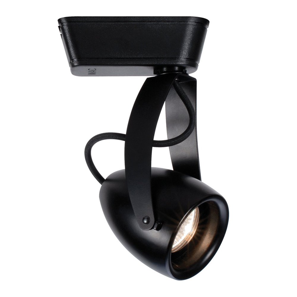 WAC Lighting L 930-BK Impulse L Series LED810 LED Low Voltage Track Head Finish 90+CRI and 3000K, Spot Beam, Black