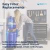 Aquasana Whole House Replacement Pre-Filters | 4 Count | EQ-304 White view 3