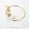GH8 Crystal Towel Bar Ring for Bathroom Accessories (Golden) view 2