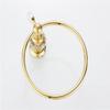 GH8 Crystal Towel Bar Ring for Bathroom Accessories (Golden) view 3