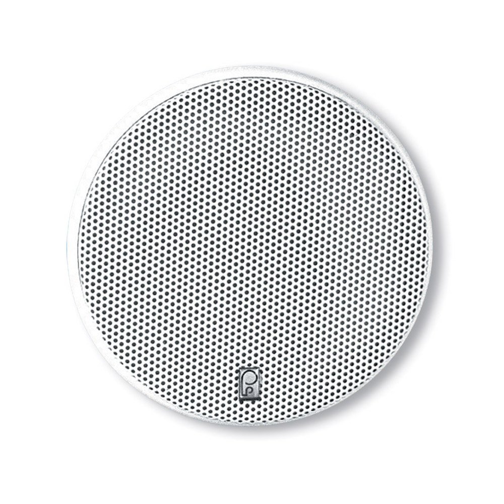 Poly-Planar MA6500 5-1/4 Inch Round Speaker, 320 WATTS, White