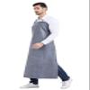 Nanxson Mens Apron Thick Rubber Waterproof Apron Factory Butcher Adjustable Working Apron CF3024 Black view 4