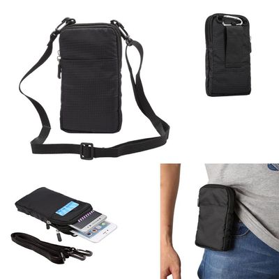 Universal Crossbody Cell Phone Purse Waist Pack Bag for Outdoor Sports Moblie Phone Carrying Cases Shoulder Belt Bag Pouch for iPhone 7 6/6S Plus Samsung Galaxy Phones Under 6.0'' from WaitingU