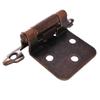 Smbbit Traditional Cabinet Hinge Variable Overlay 10 Pack Oil Rubbed Red Bronze view 2