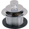 EZ-FLO Lift-n-Turn Bath Drain Assembly Kit, 1-1/2 in. x 11.5 Coarse Thread, 2-7/8 in. OD Flange, 5/16 in. Tapped Zinc Body, Chrome Plated, 35233 view 1