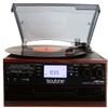 Boytone BT-22M, Bluetooth Record Player Turntable, AM/FM Radio, Cassette, CD Player, 2 Built in Speaker, Ability to Convert Vinyl, Radio, Cassette, CD to MP3 Without a Computer, SD Slot, USB, AUX view 3
