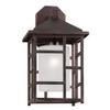 Forte 1248-01-32 One Light Outdoor Lantern, Antique Bronze view 3