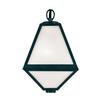 Brian Patrick Flynn Glacier 1 Light Black Charcoal Outdoor Sconce view 2