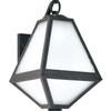 Brian Patrick Flynn Glacier 1 Light Black Charcoal Outdoor Sconce view 3