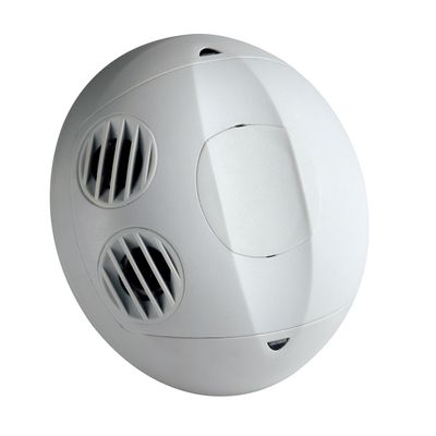 Leviton Ceiling Mount Occupancy Sensor, Ultrasonic, 180, 500 sq. ft. Coverage, Self-Adjusting, OSC05-U0W, White