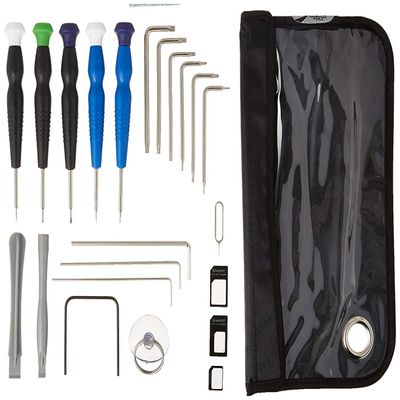 Silverhill Tools 20 Piece Tool Kit for Apple Products: iPad, Macbook Pro, MacBook Air, iPhone 5, 5s, 6, 6s, 6 Plus, 6s Plus