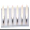 Nuvo Lighting SF77/194 Transitional Six Light Vanity in Chrome finish view 1