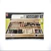 SE 228-Piece Rotary Tool Accessories Kit with 1/8" Shank - Comprehensive Set for Polishing, Drilling, Engraving - Includes Sanding Bands, Grinding Stones, Woolen Wheels, and Wooden Case - RA9228 view 2