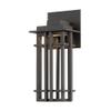 WAC Lighting dweLED, Nest 12in LED Indoor and Outdoor Wall Light 3000K in Bronze view 1