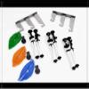 CowboyStudio Photography 3-Roller Wall Mounting Manual Background Support System view 2
