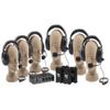 Anchor Audio COM-60FC PortaCom Wired Intercom Package - 6 Users, Cables Not Included view 1