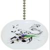 Musical Notes Solid Ceramic Fan Pull view 1