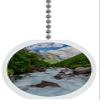 Carolina Hardware and Decor Mountain River Solid Ceramic Fan Pull view 1