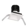 WAC Lighting R4SD2T-S835-WT Volta - 6.39" 36W 15 3500K 85CRI 1 LED Square Regressed Trim with Light Engine, White Finish with Textured Glass view 2