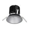 WAC Lighting R4RD2T-F840-HZ Volta - 6.39" 36W 45 4000K 85CRI 1 LED Round Regressed Trim with Light Engine, Haze Finish with Textured Glass view 1