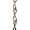 RCH Hardware CH-S50-12-PN Steel Fixture Chain, 13 Gauge, Polished Nickel view 1