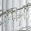 20 Pcs 55mm Clear Crystal Icicle Prisms Chandelier Hanging Lamp Decor view 3