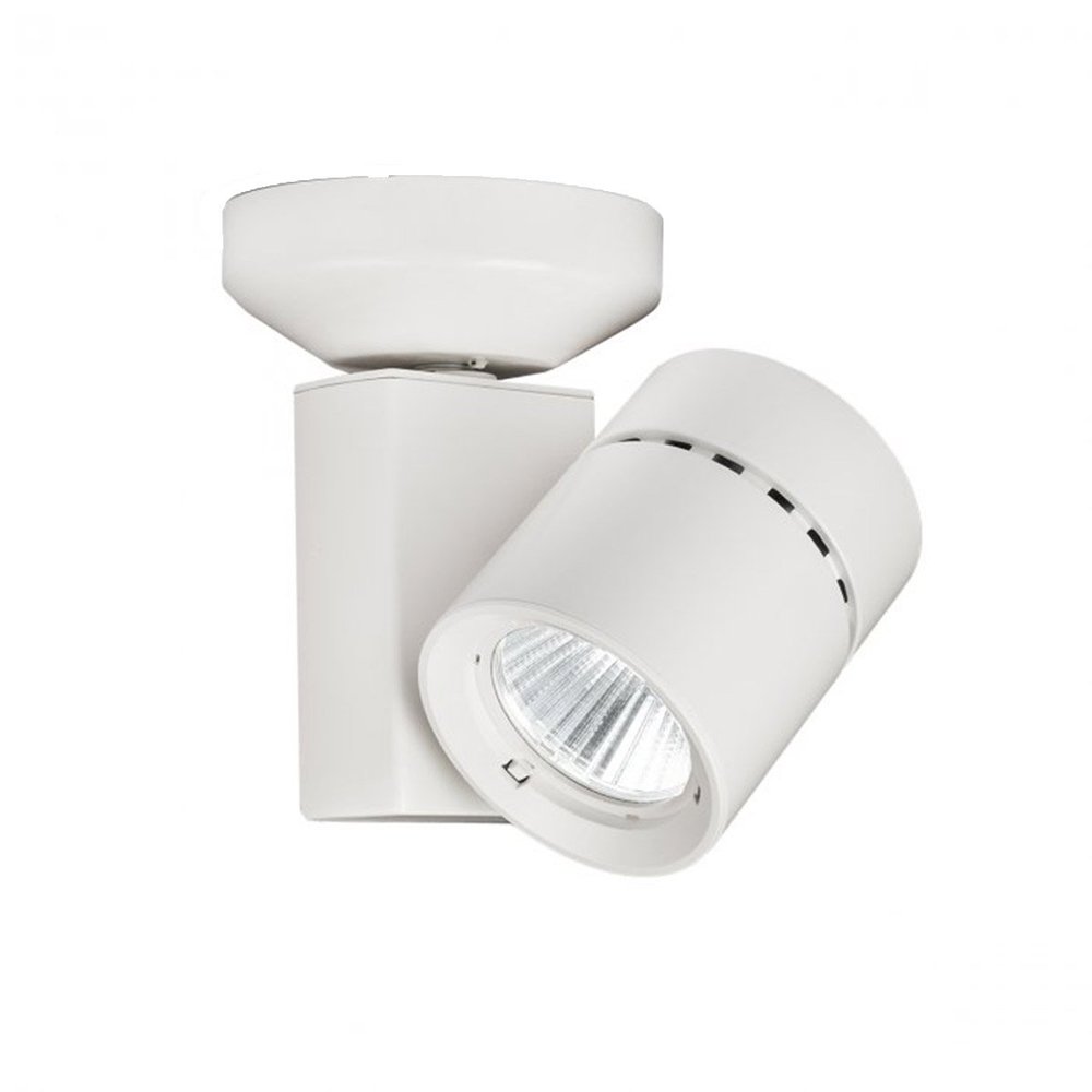 WAC Lighting Exterminator II MO-1023N-835-WT 1023 LED Energy Star Monopoint Finish 3500K, Narrow Beam, White